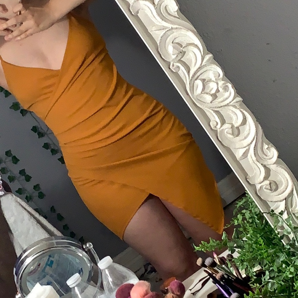 Yellow dress